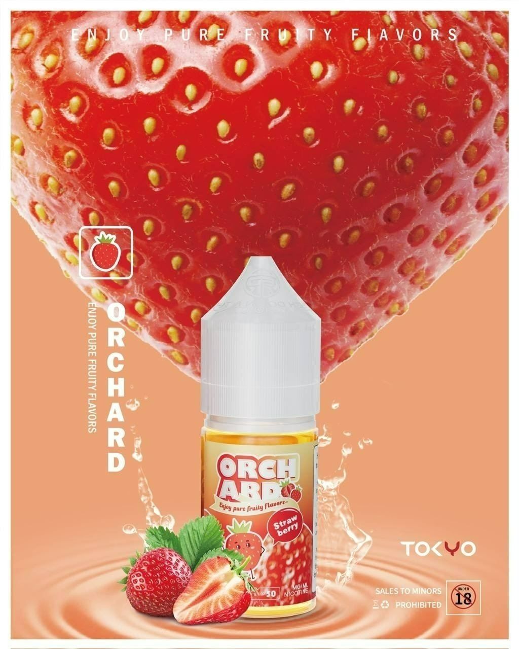 味覺達人 Orchard 果園 煙油（ 全系列無涼 ）  30ml 35mg