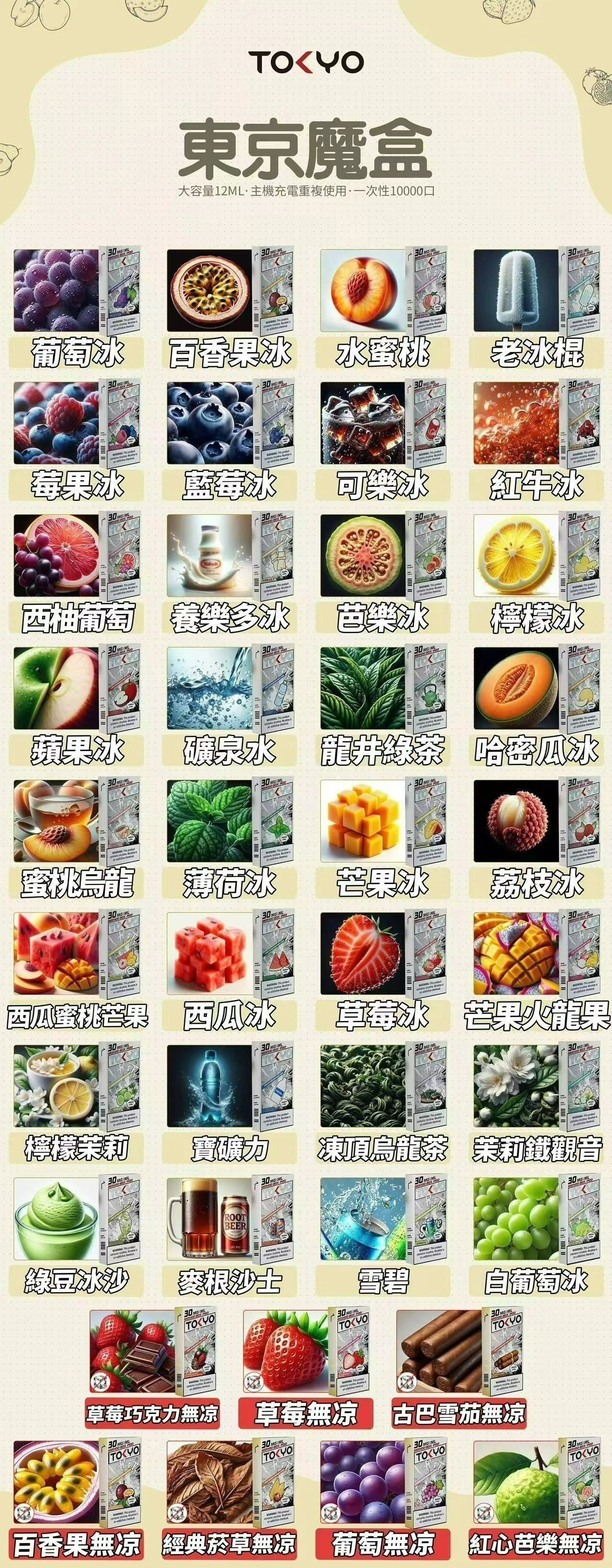 味覺達人 MOHOO 東京魔盒 煙彈 獨立規格 需要另外購買主機 單顆裝