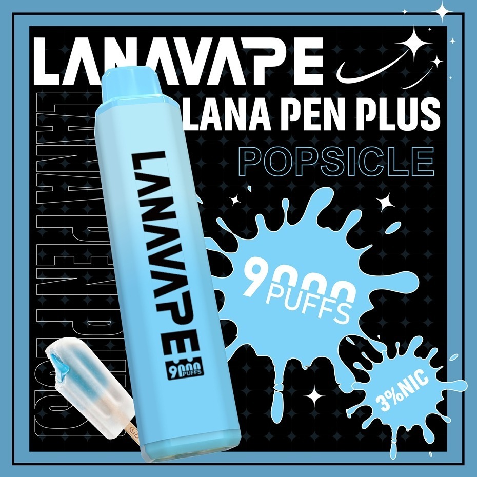 LANA煙桿 LANA9000口 一次性拋棄式 持久续航 & 快速充电