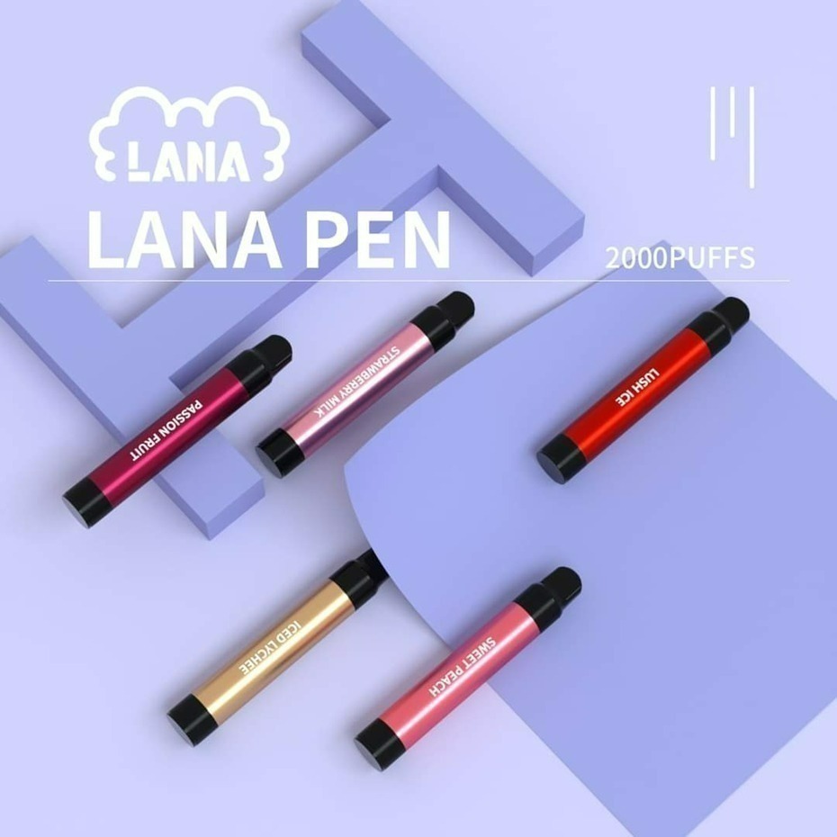 味覺達人 LANA PEN 2000口 一次性拋棄式煙彈 2000口大口數 3.5%
