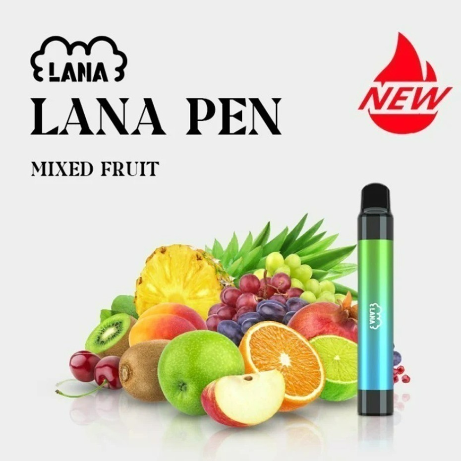 味覺達人 LANA PEN 2000口 一次性拋棄式煙彈 2000口大口數 3.5%