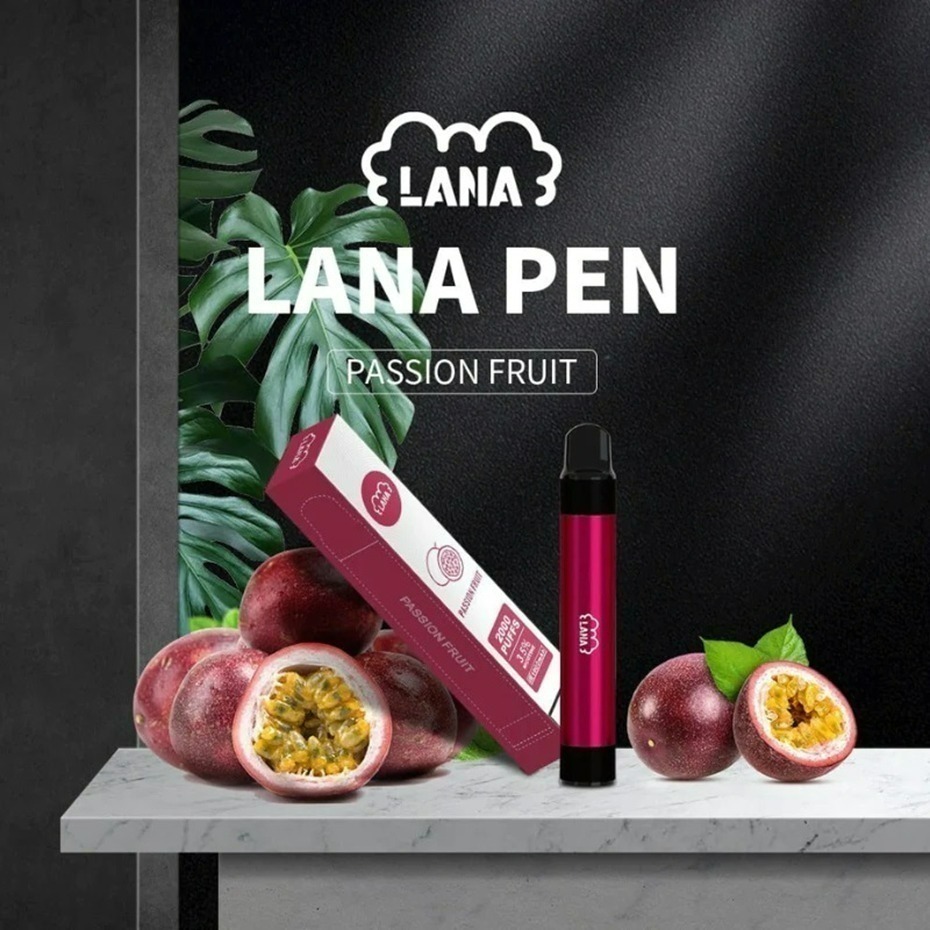 味覺達人 LANA PEN 2000口 一次性拋棄式煙彈 2000口大口數 3.5%