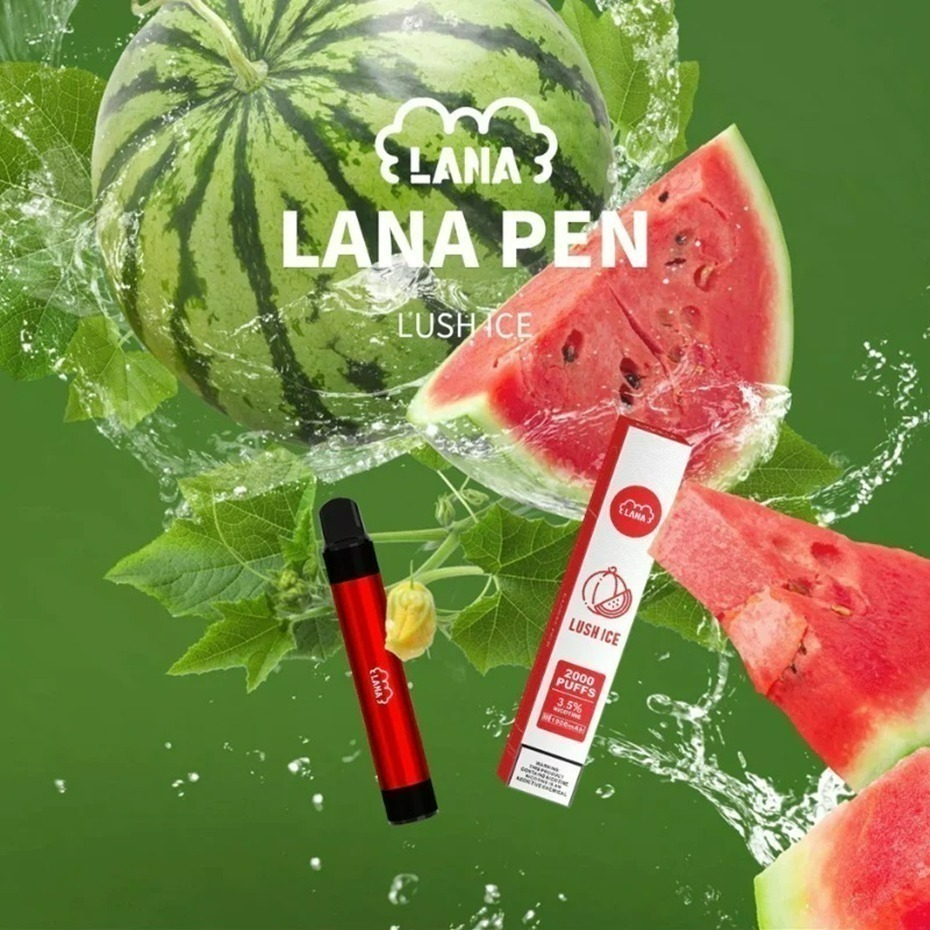味覺達人 LANA PEN 2000口 一次性拋棄式煙彈 2000口大口數 3.5%
