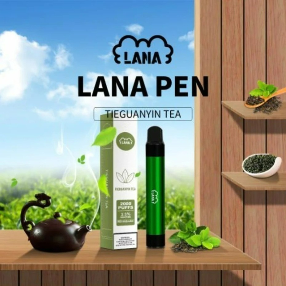 味覺達人 LANA PEN 2000口 一次性拋棄式煙彈 2000口大口數 3.5%
